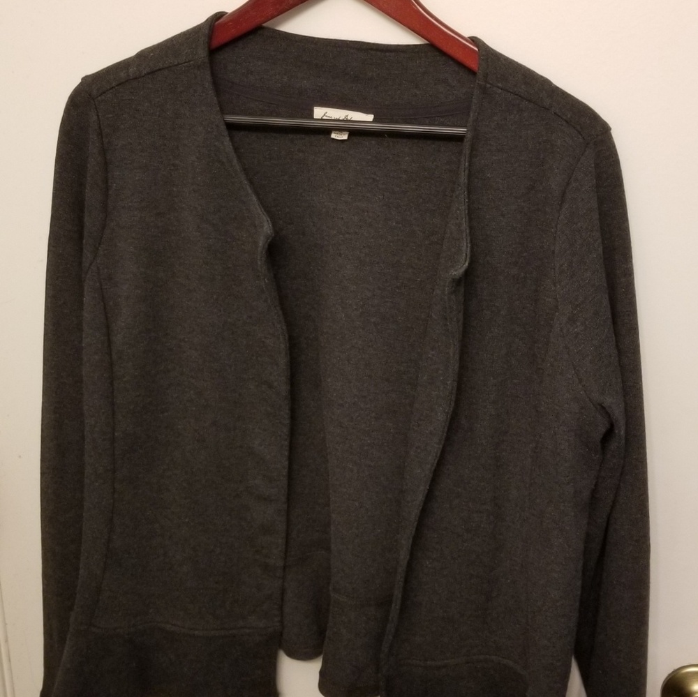 Structured Cardigan Blazer Jacket XL